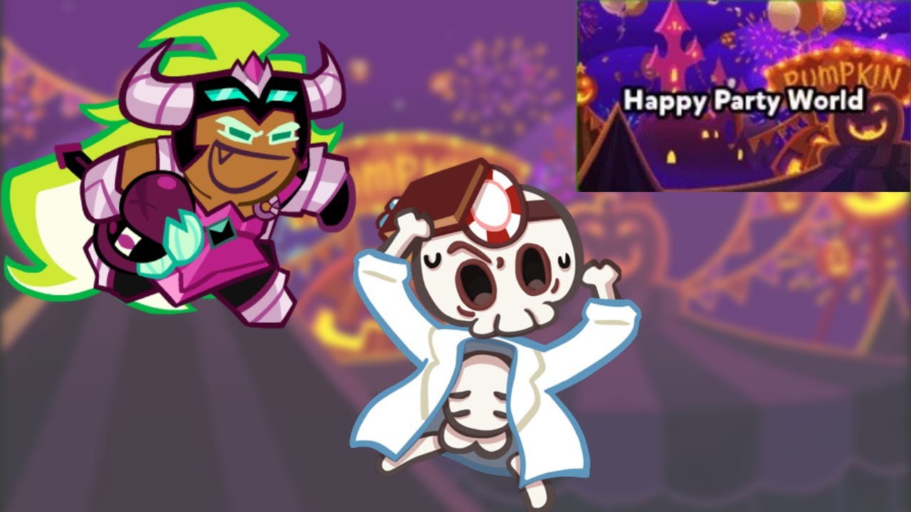 Trophy Race / Champion League Happy Party World Dr.Bones & Avocado Combi [COOKIE RUN OVENBREAK]