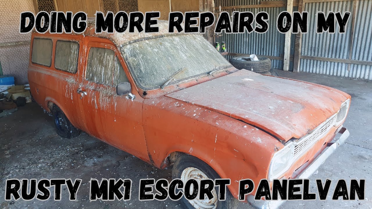 Now It Runs - Tackling More Repairs On My Rusty MK1 Escort Panelvan