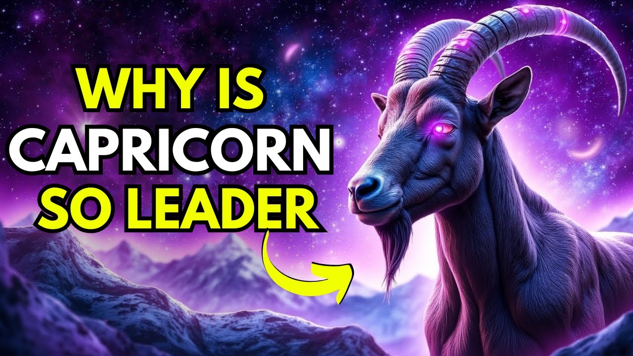 20 REASONS WHY CAPRICORN IS SO LEADER♑