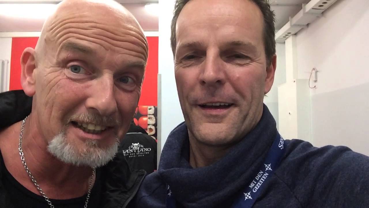 Santiano backstage in Rostock