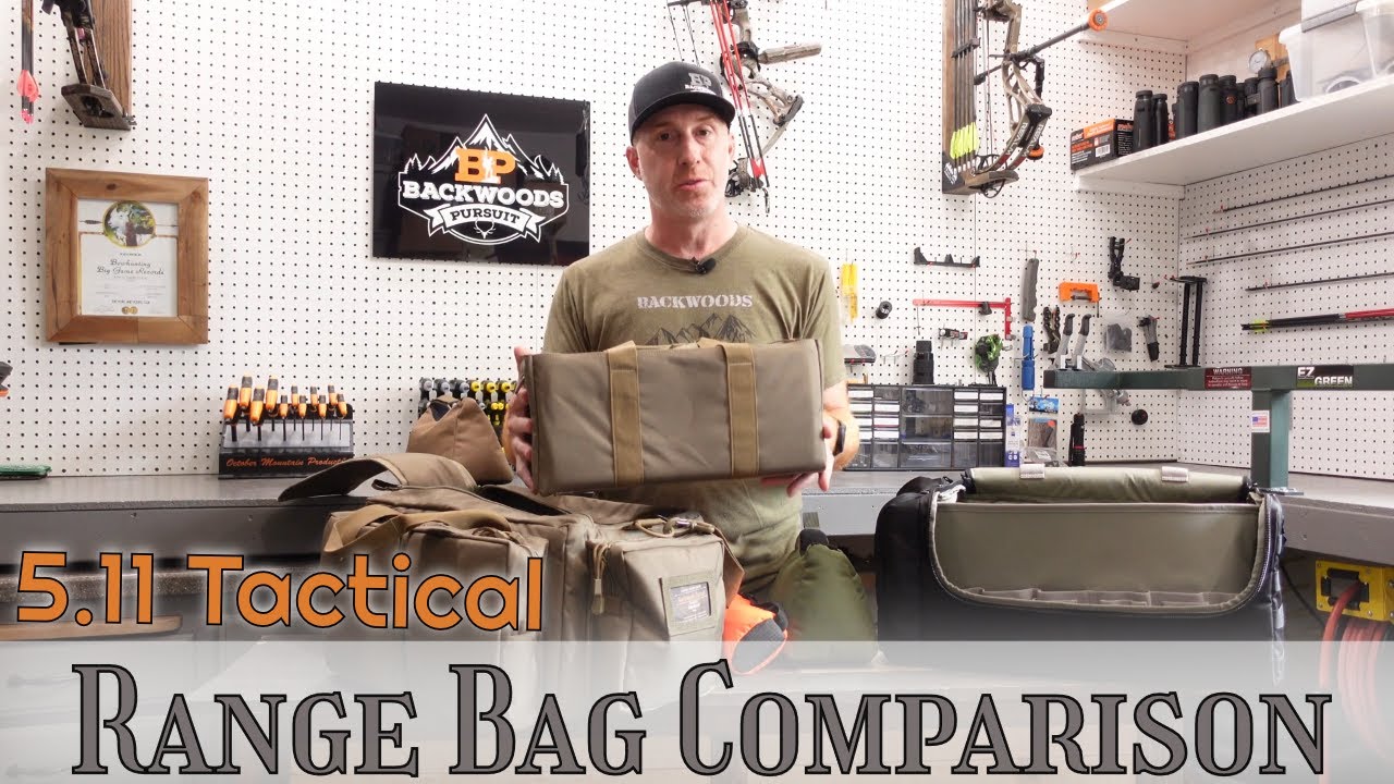 Top Range Bags: 5.11 Tactical Range Master, Range Ready & Trainer Bags