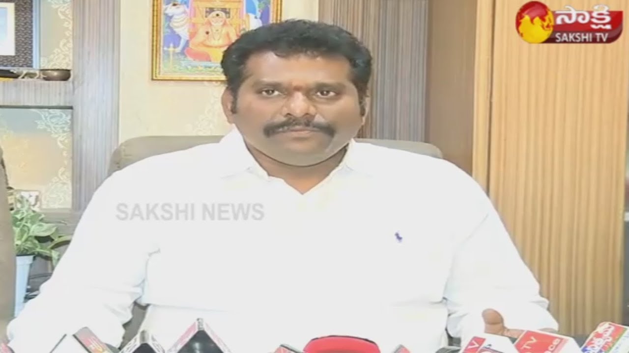 Guntur West TDP MLA Maddali Giri Press Conference | Fires on Chandrababu | Sakshi TV