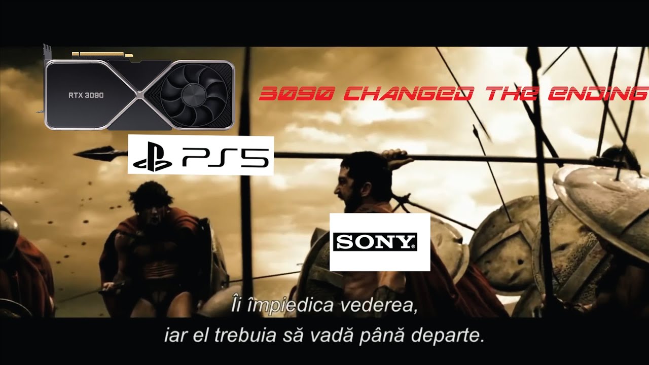 300 Battle NVIDIA RTX 3080 vs PS5 REACTION MEME