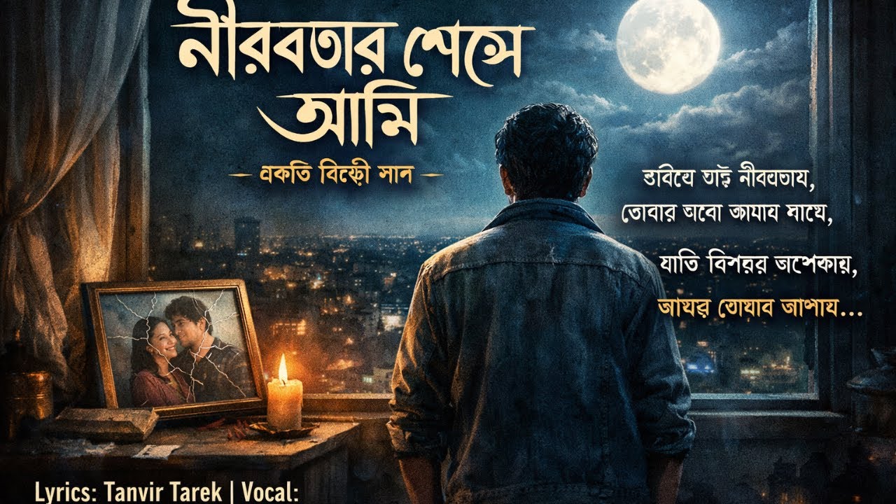 নীরবতার শেষে আমি | Emotional Bangla Sad Song | Heart Touching Bengali Song | MR Creator Bangla