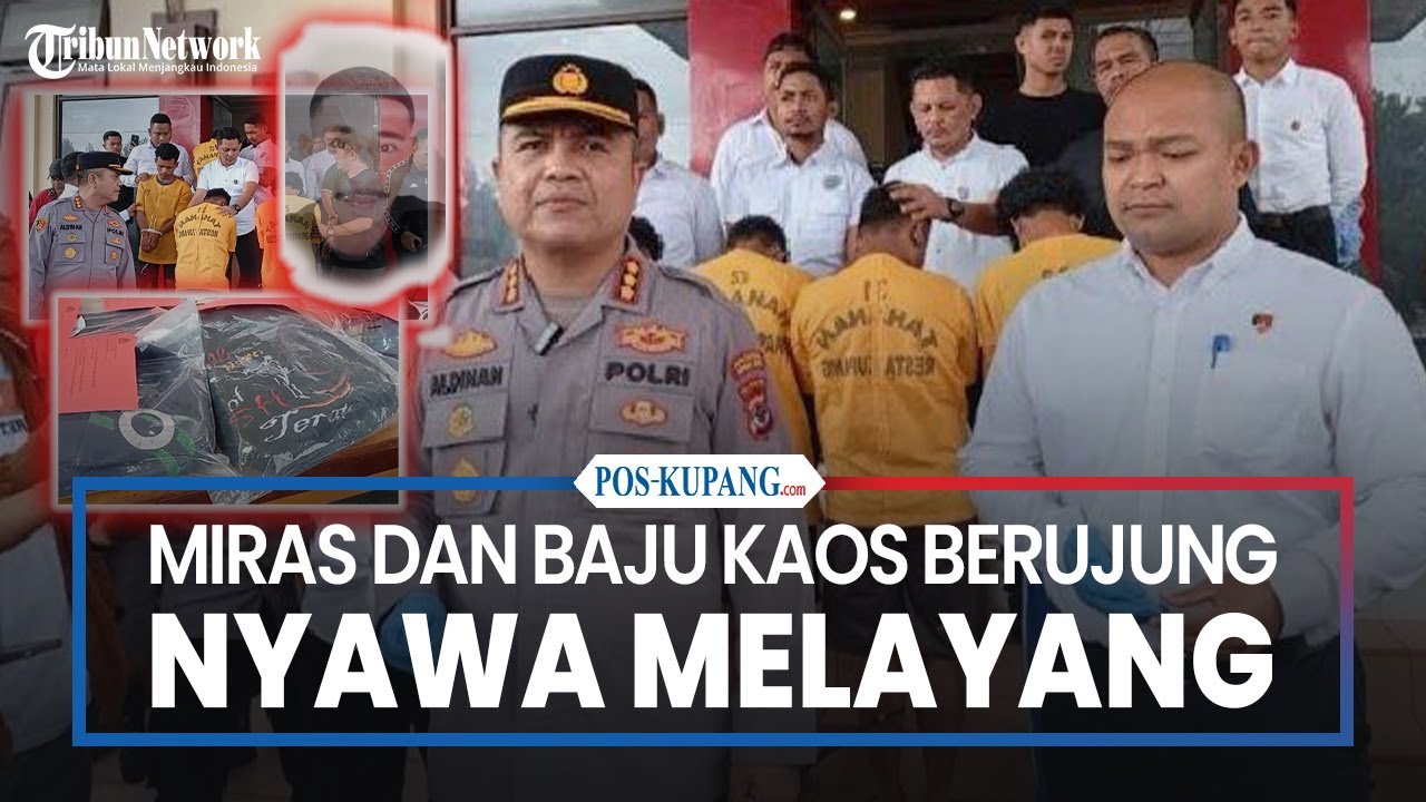 Pesta Miras dan Baju Kaos, Polisi Ungkap Motif Pelaku Habisi Aprion Boru
