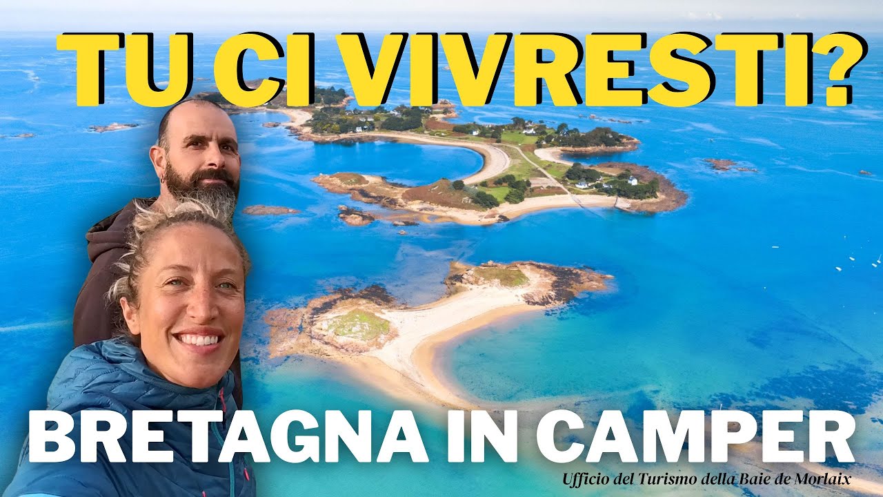 Ci vivono SOLO in 9 famiglie, alla scoperta dell'isola (quasi) DESERTA - BRETAGNA in CAMPER🚐