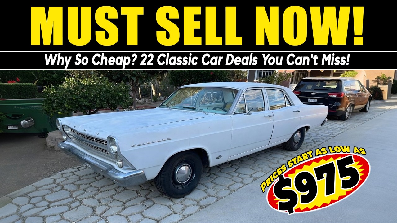 Why Are These Owners Selling So Cheap 22 Vintage Car Deals You Can't Miss!