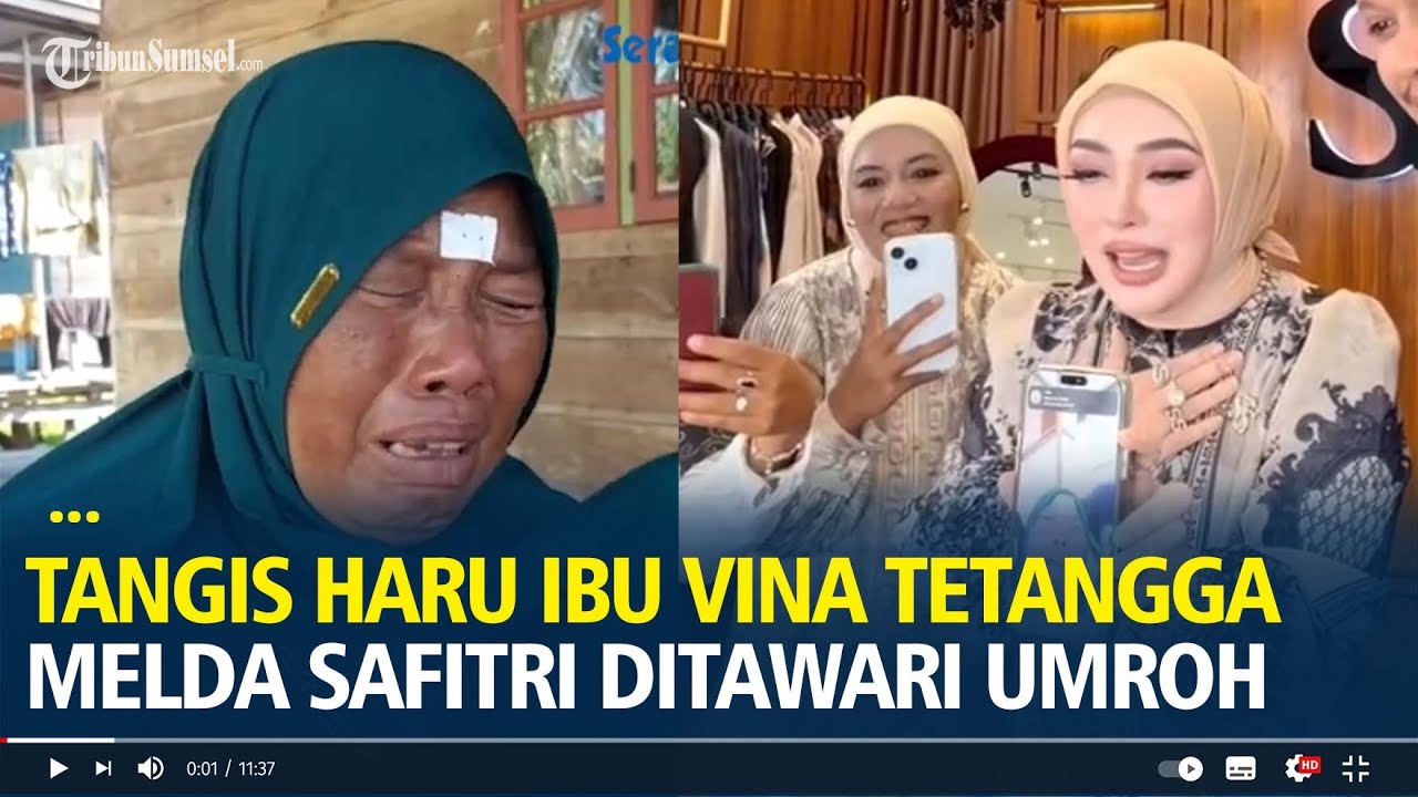 Tangis Vina Tetangga Melda Safitri Ditawari Umroh, 