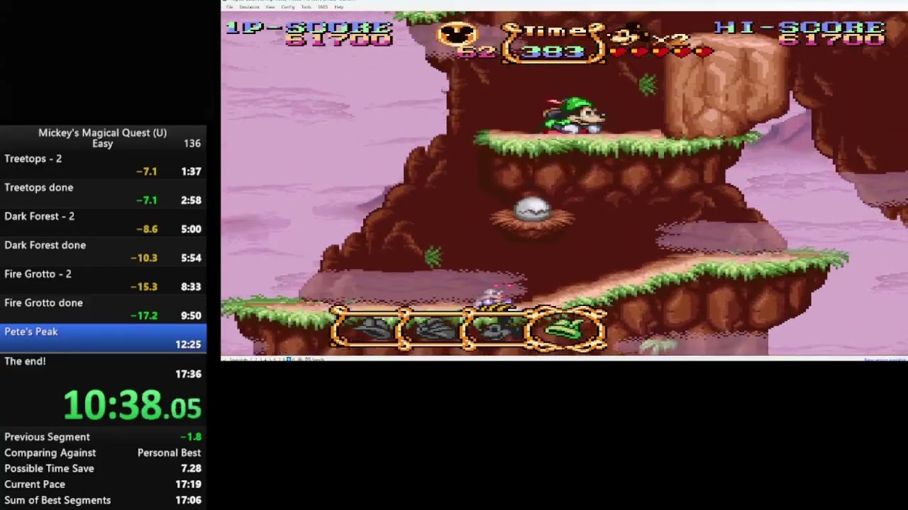03 03 2026   Magical Quest STarring mickey mouse 1732 speedrun