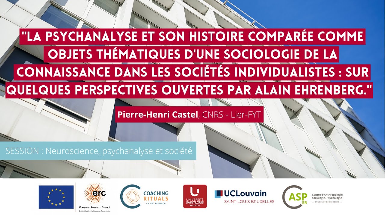 «La psychanalyse et son histoire comparée : sur quelques perspectives ouvertes par Alain Ehrenberg.»