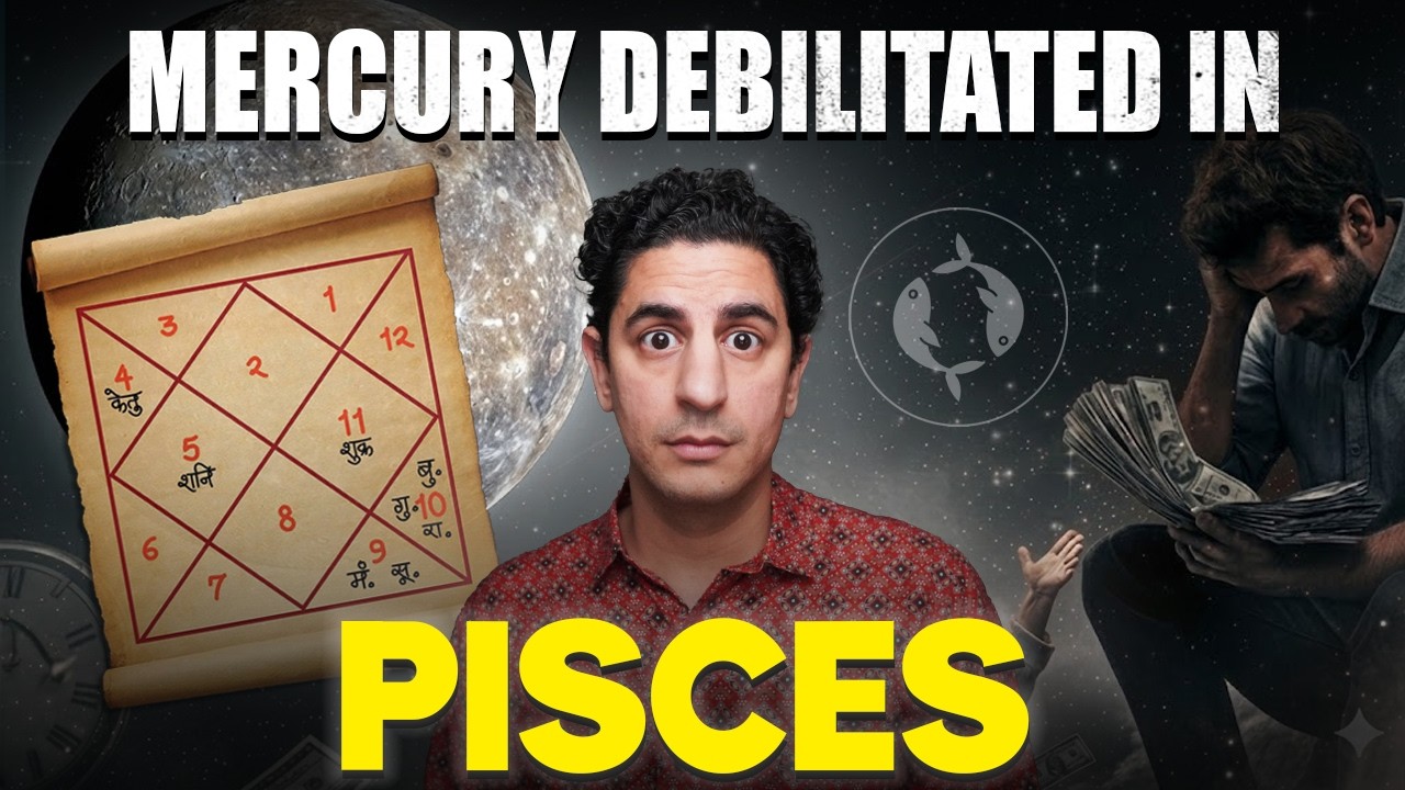 Mercury Debilitated in All 12 Houses | Effects and Remidies