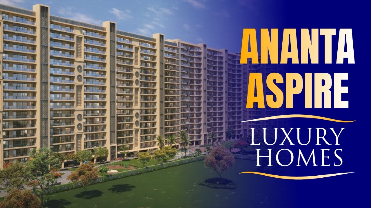 Inside Ananta Aspire | 4+1 BHK Luxury Apartment | Spacious & Elegant Living | Nearing Possession