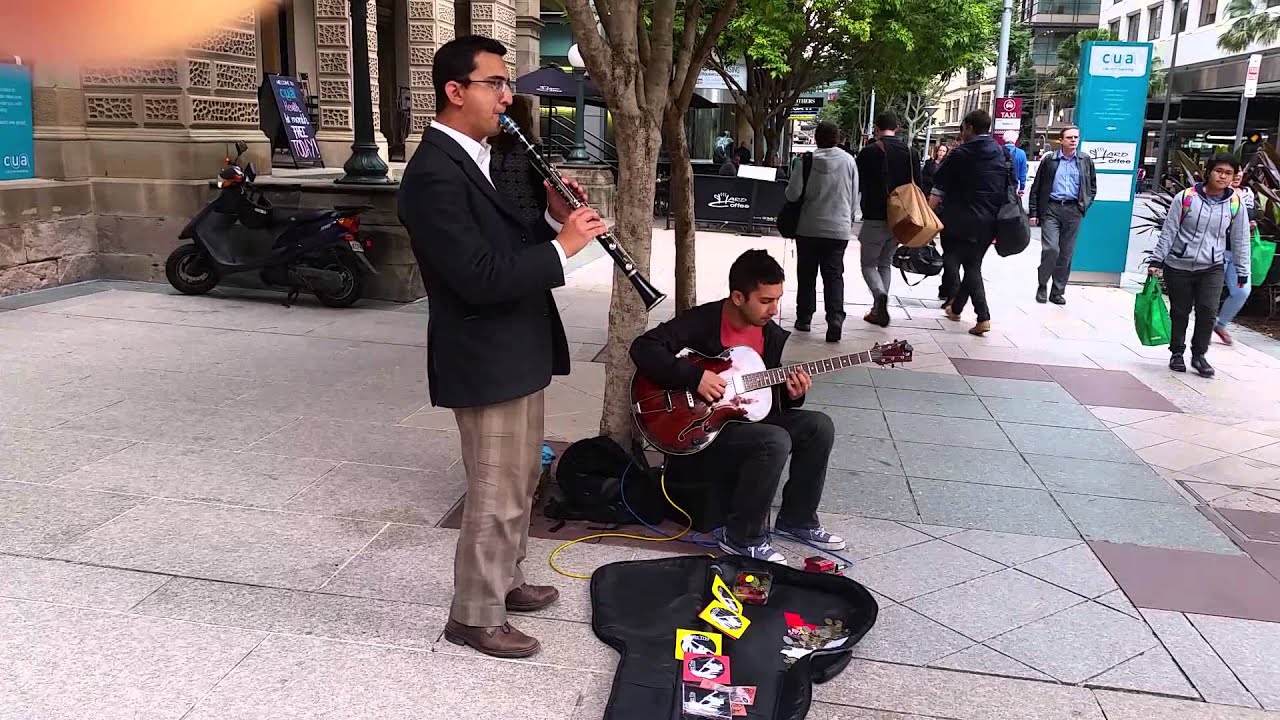 Lunch Time Busking - Jazz New Orleans Style