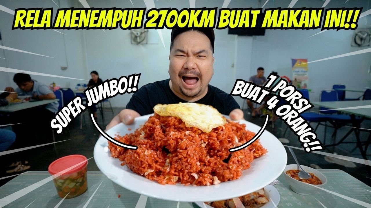 RELA MENEMPUH RIBUAN KILOMETER CUMA DEMI MAKAN INI LAGI!!