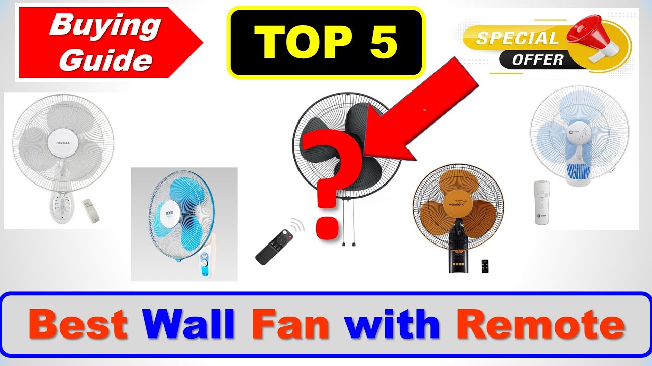 Best Wall Fan with Remote in India 2026 | सबसे अच्छा रिमोट के साथ वॉल फैन