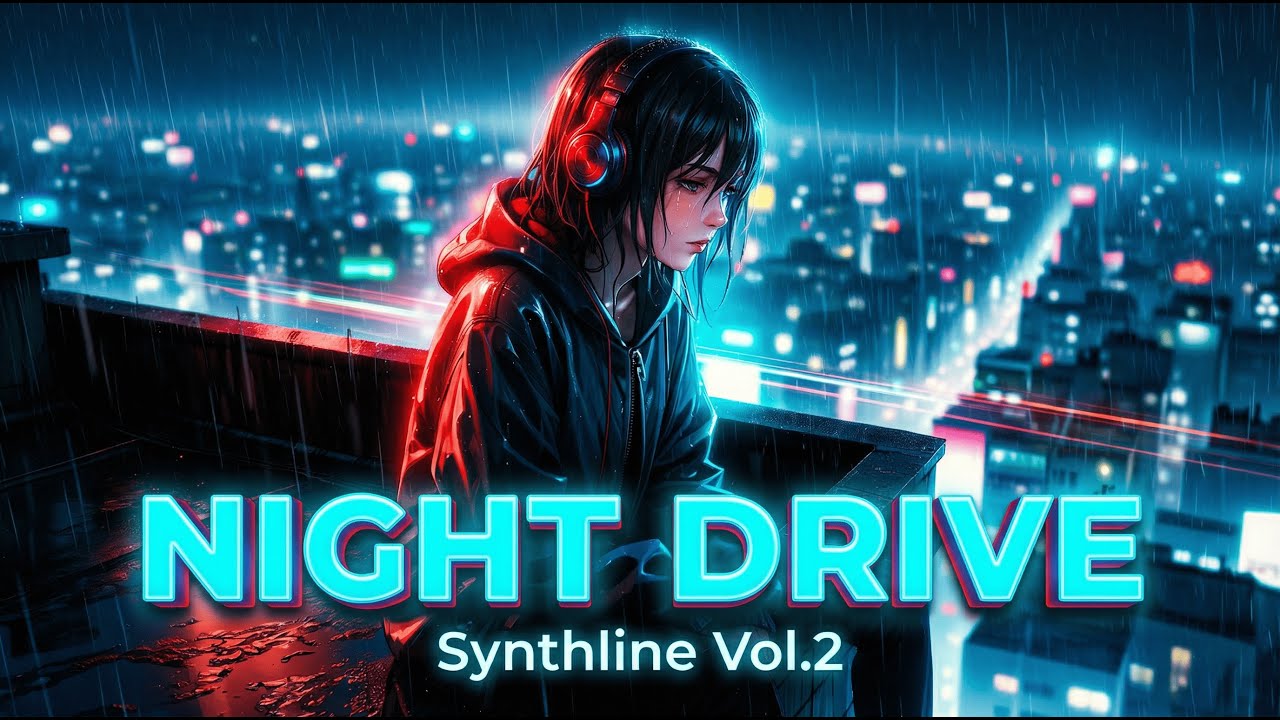 Synthline Vol.2 — Night Drive Synthwave • Cyberpunk Driftwave Mix (1 Hour)