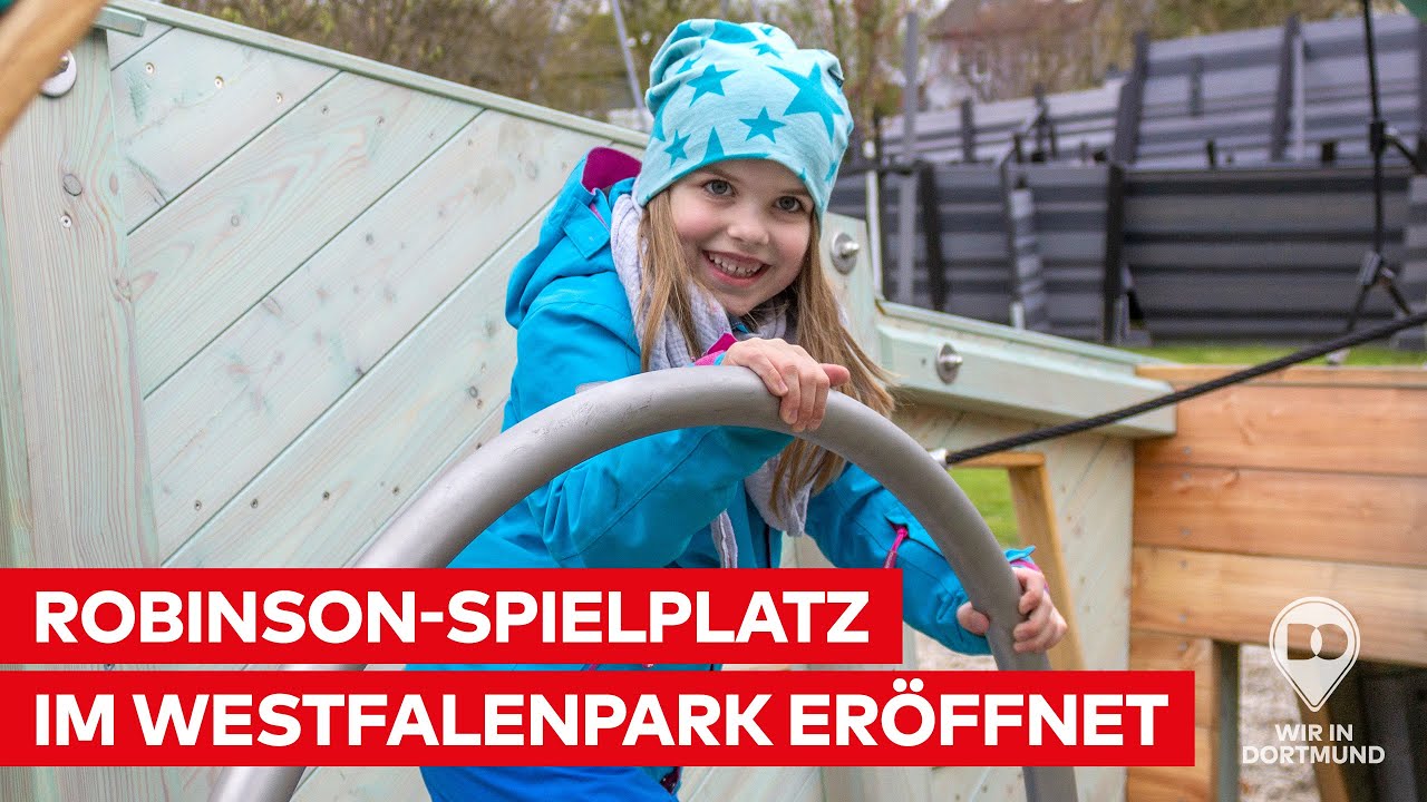 Er&ouml;ffnung: Robinson-Spielplatz im Westfalenpark