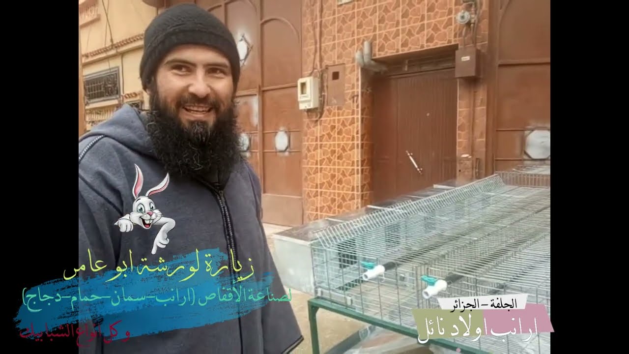صناعة اقفاص الارانب و الطيور زيارة لورشة ابو عامر لاقفاص الحيوانات و الشبابيك