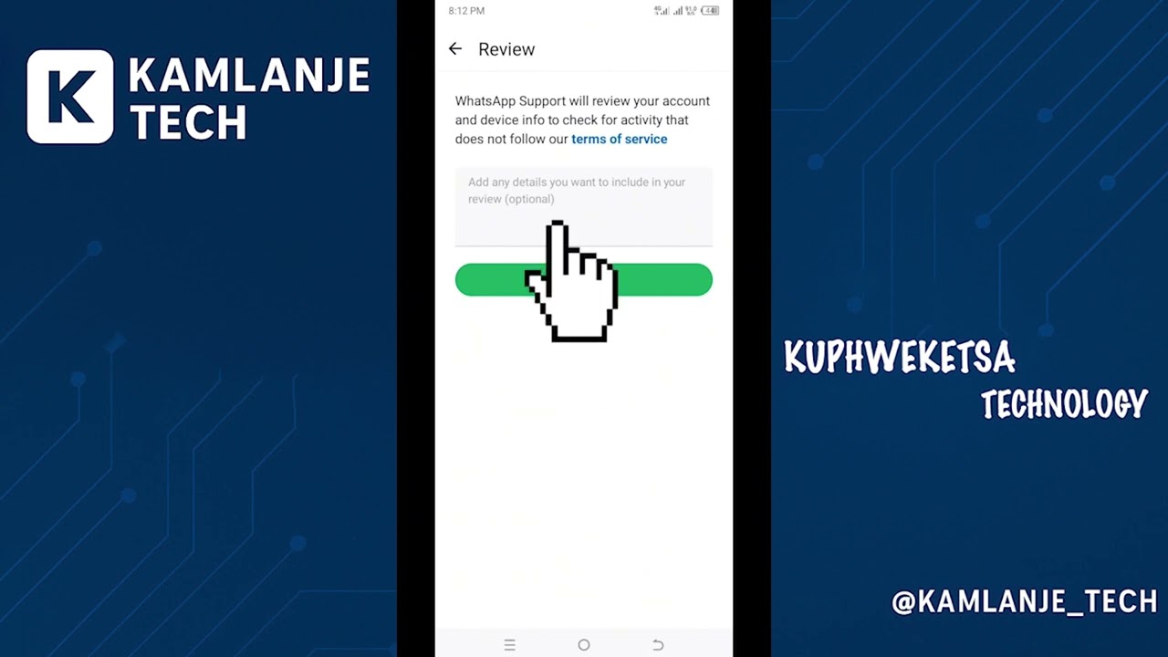 Kukonza Temporary Whatsapp Ban