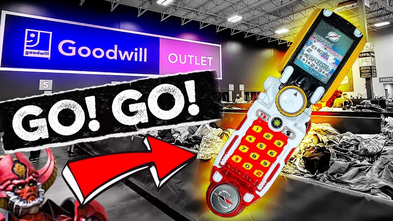Another Power Rangers FIND! ✖ Goodwill Outlet Thrifting Adventure ✖