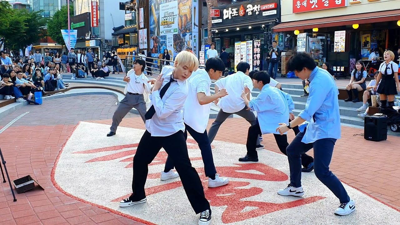 [STREET ARTIST] HAF. INTERACTIVE HONGDAE BUSKING. 240608.