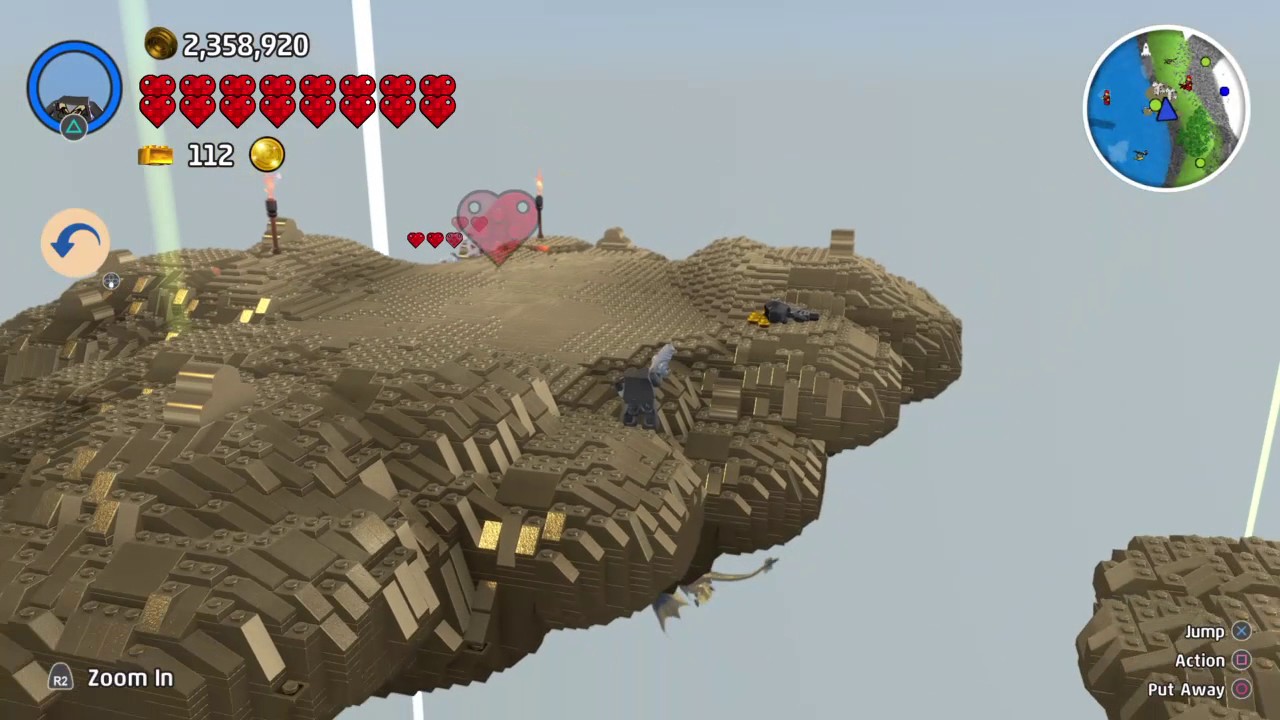 How to get the golden dragon:Lego worlds: