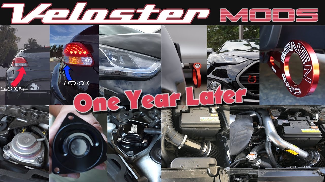 Veloster Mods - A Year Later