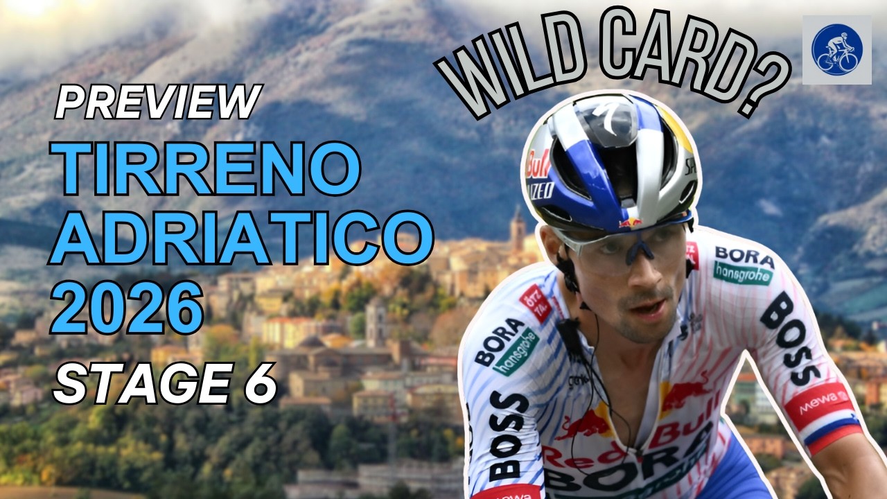 6-й этап Tirreno Adriatico 2026 - Red Bull в атаке | Анонс