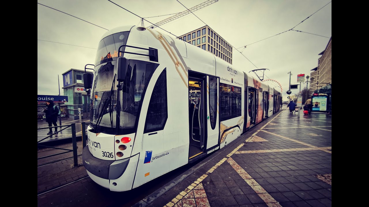 Tram compilation Brussels