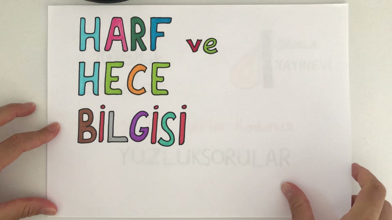 Harf ve Hece Bilgisi Konu Anlatım /3. Sınıf Türkçe 1. Ünite