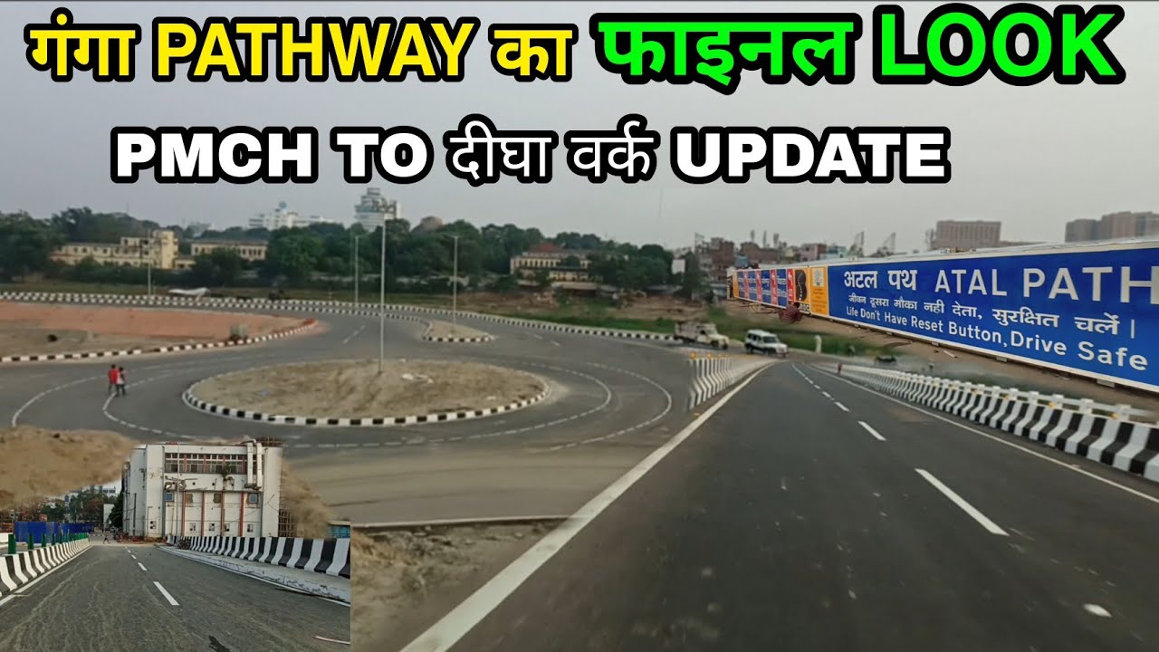 Marine Drive Patna | Loknayak Ganga pathway Final Look | Dynamic Arshad |