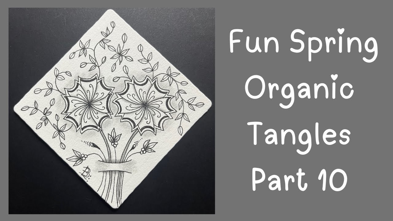 Springtime Organic Patterns Part 10 Leur, Amy, and Greenery Vibrant