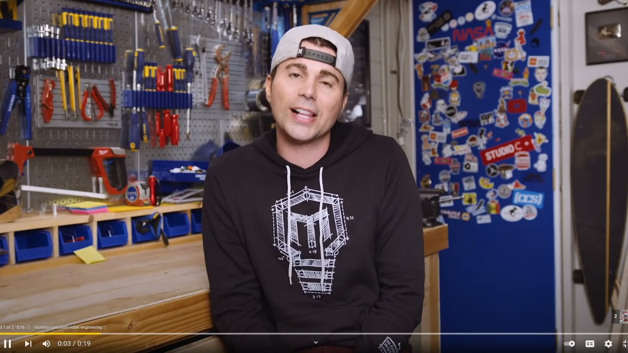 I reacted to this robot eats trash #TeamSeas by Mark rober.