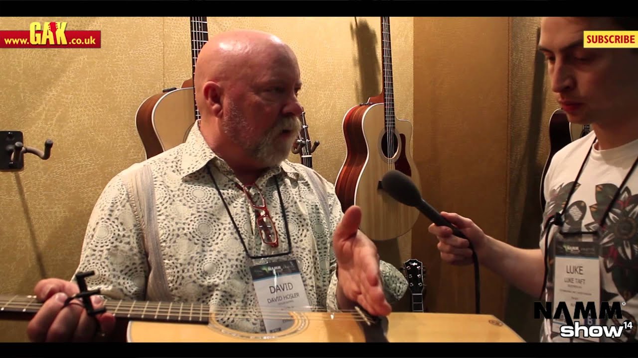 Taylor - Expression System II at NAMM 2014