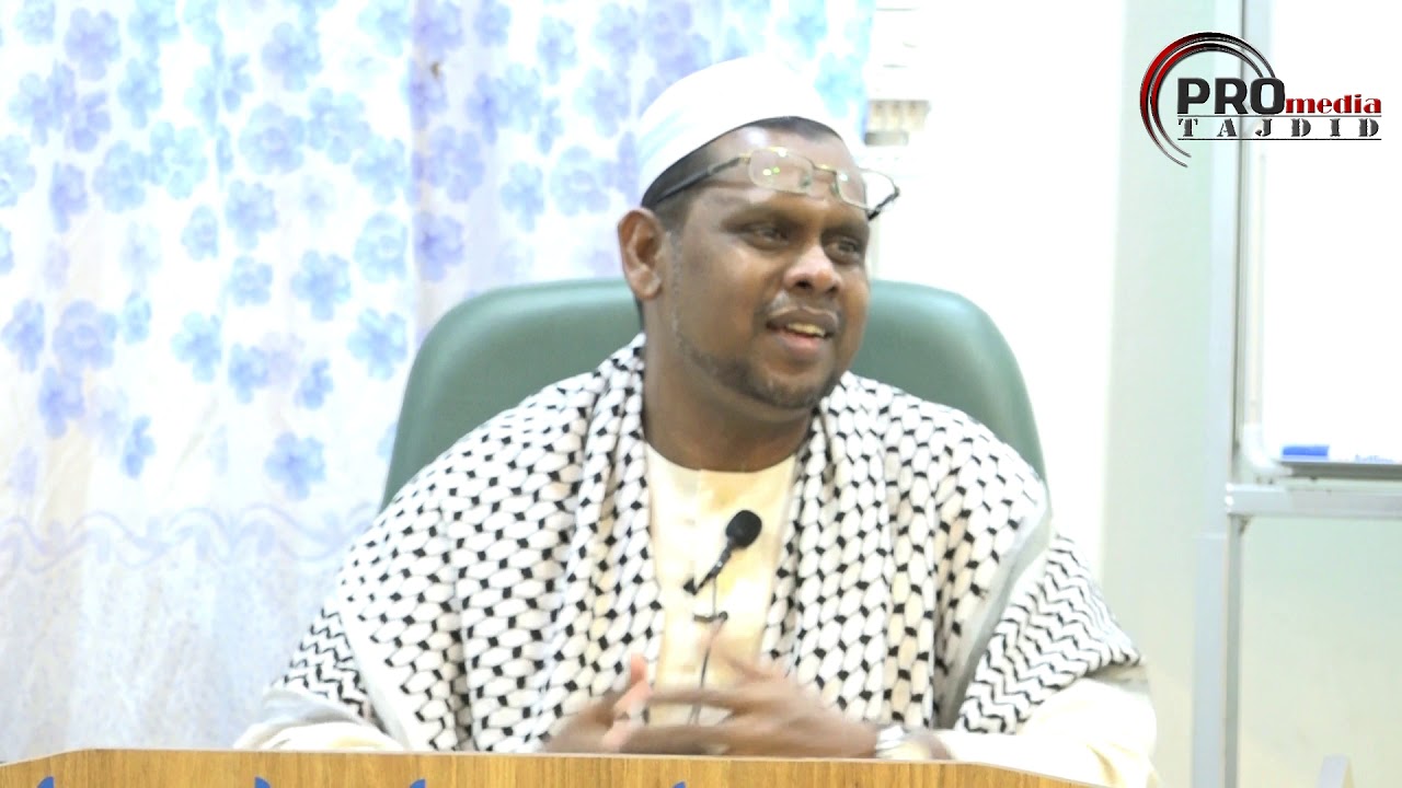 30-04-2019 Ustaz Halim Hassan: Ajaran Nabi Jangan Diubah