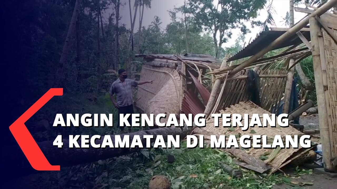 Angin Kencang Terjang 4 Kecamatan di Magelang