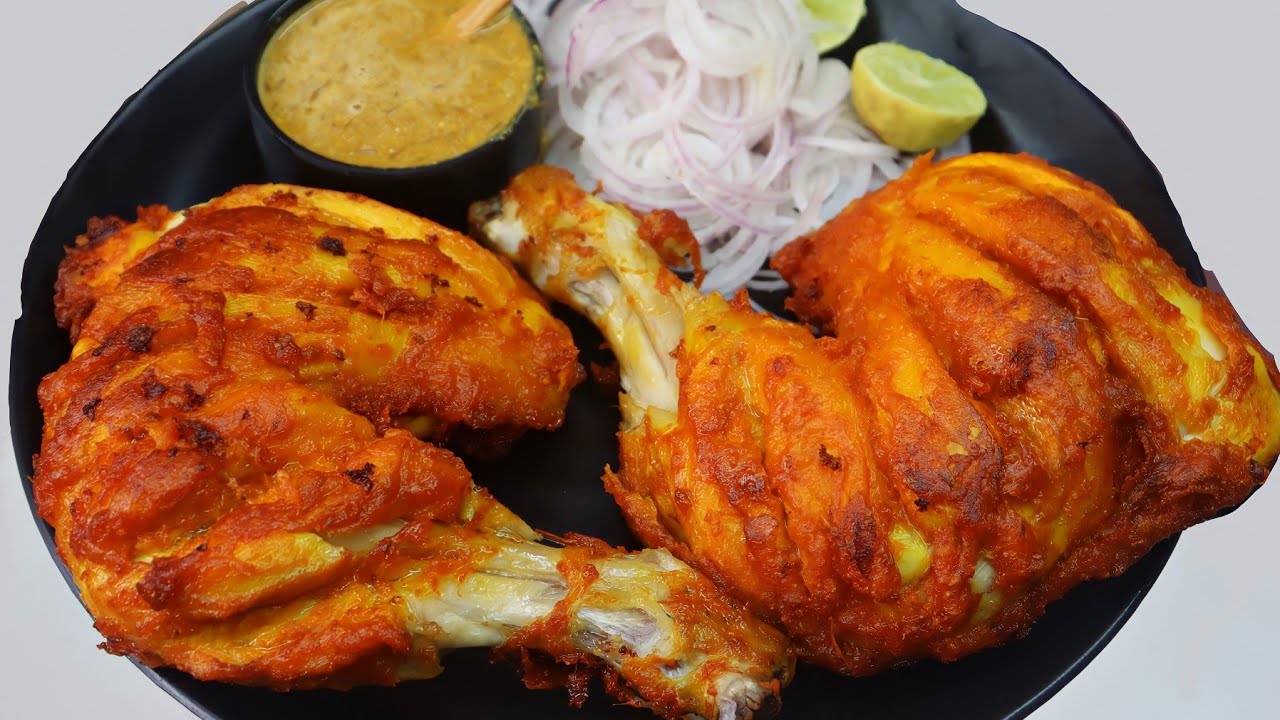 Haji Mohd Hussain Fried Chicken Recipe | Old Delhi Jama Masjid Famous Chicken Fry Recipe