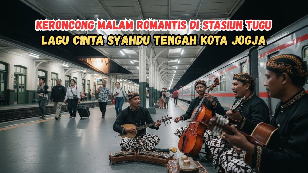 Keroncong Malam Romantis di Stasiun Tugu – Lagu Cinta Syahdu Tengah Kota Jogja