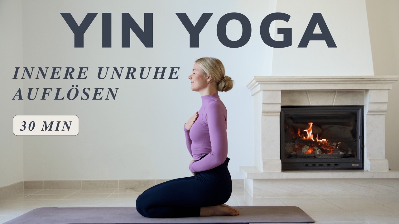 Yin Yoga innere Unruhe auflösen | entspanne dein Nervensystem | Grübeln & Gedankenchaos loslassen