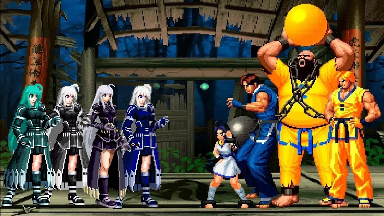 [KOF Mugen] Zeroko Team vs Chang & Kim Kaphwan Team