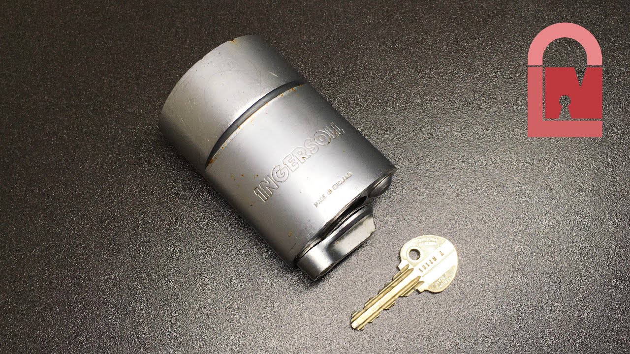 Ingersoll Impregnable 10 Lever Full Shroud Padlock Pick and Gut