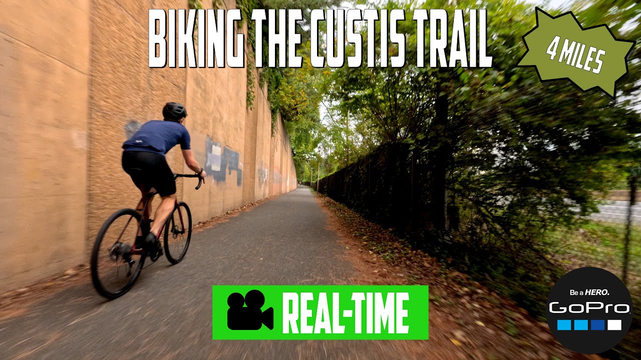 Biking the Custis Trail - Arlington, Virginia (GoPro Real-Time)