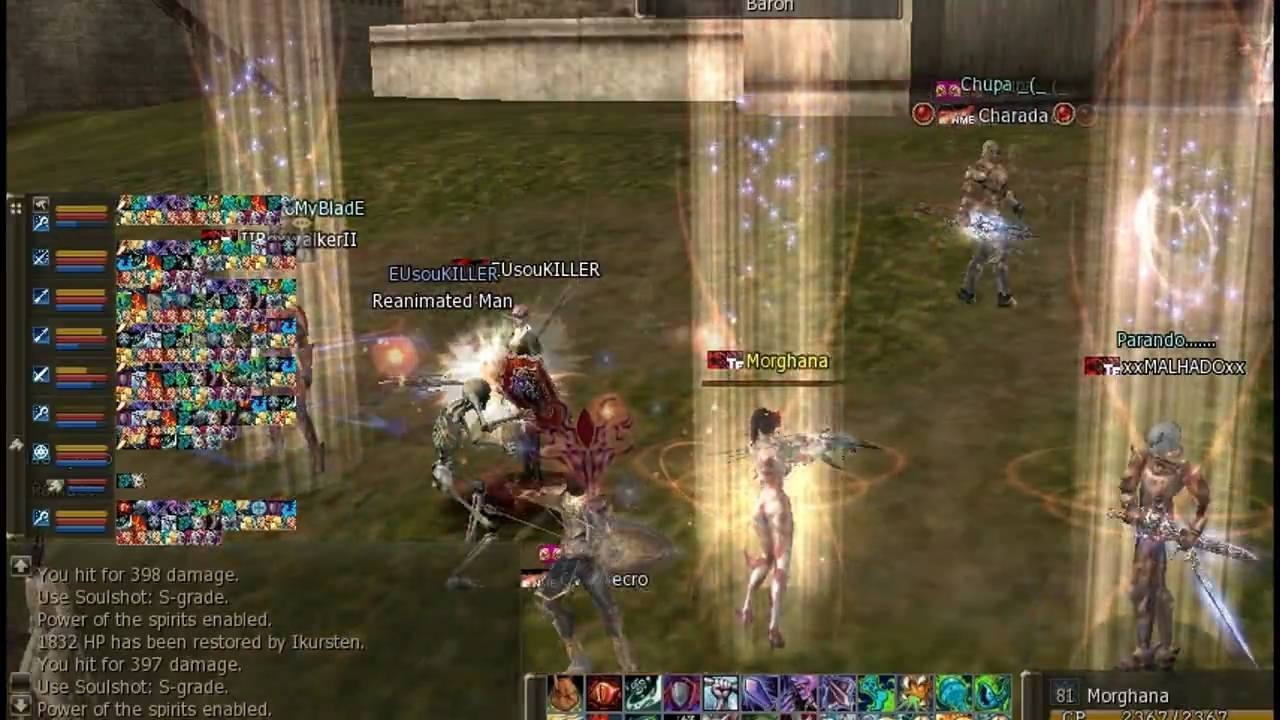 Lineage 2 Webthunder 20x Apenas 1 archer (Giran Siege 26/12/09)