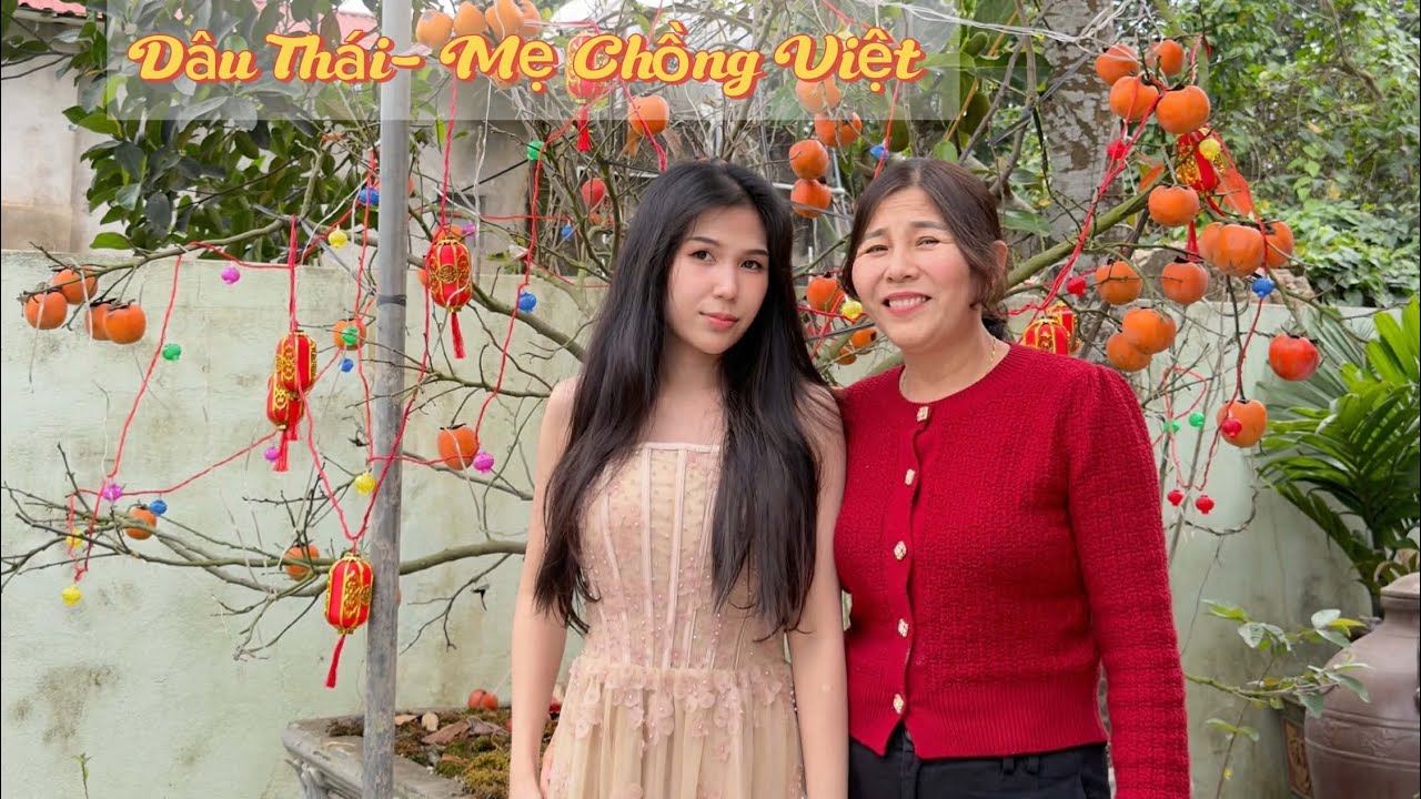 Người Thái Lan Ăn Tết ở Thôn Quê Việt Nam | Tuấn Jeab 