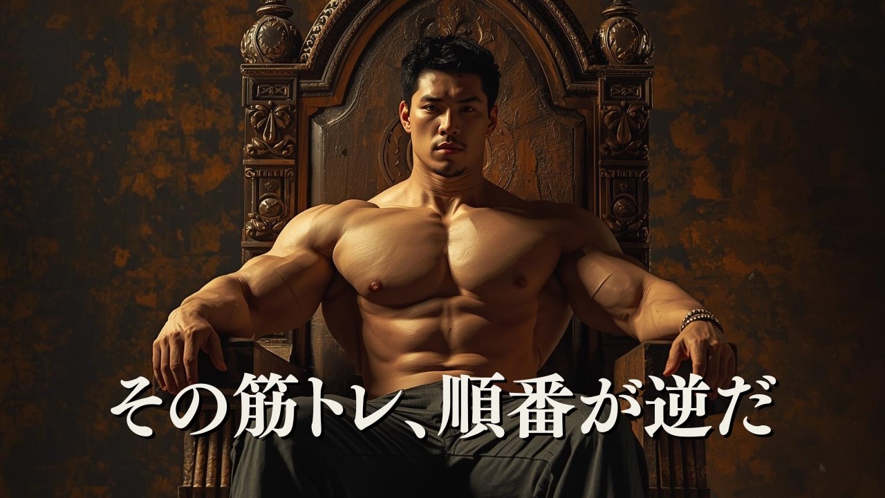 努力しているのに体が変わらない男へ【筋トレモチベーション】