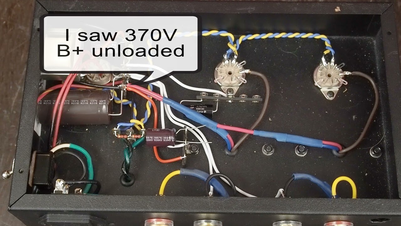 6BQ5 spud amp: #4 Finish wiring!