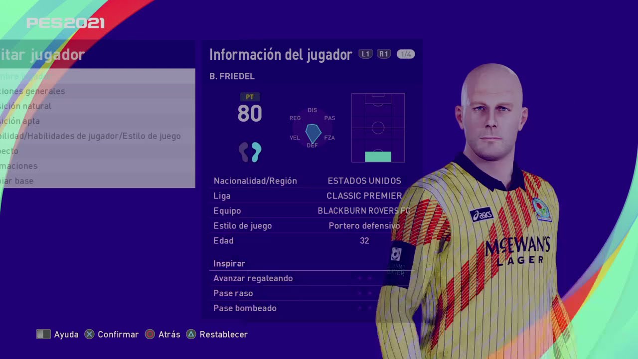 PES Bradley Howard ``Brad´´ Friedel