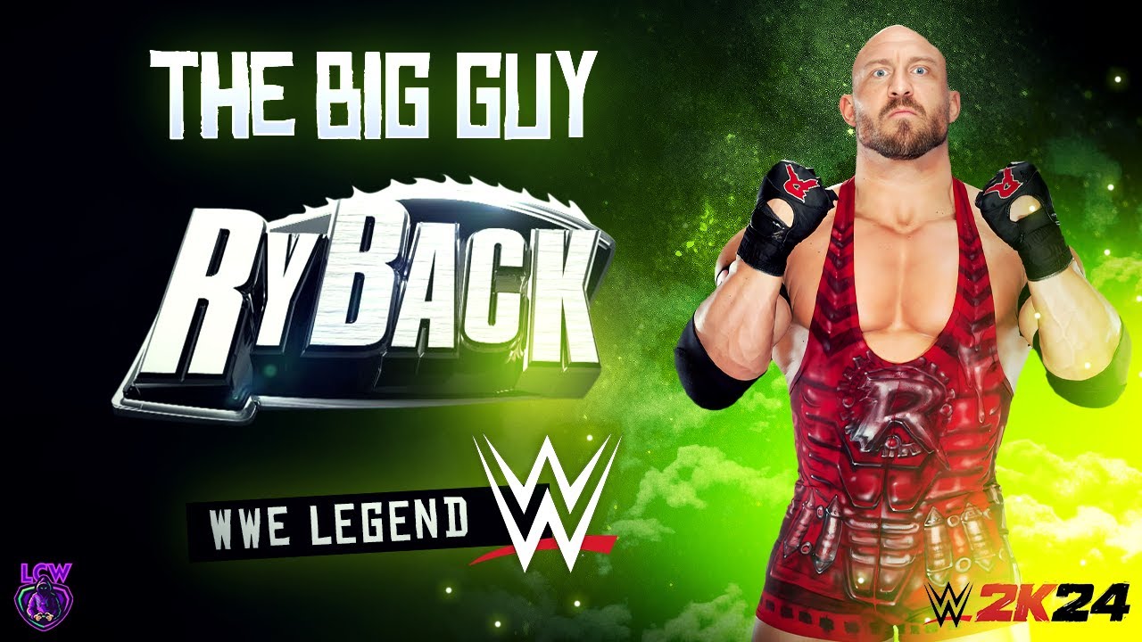 WWE 2K24 Ryback Entrance, Signature & Finishers I Mods #WWE