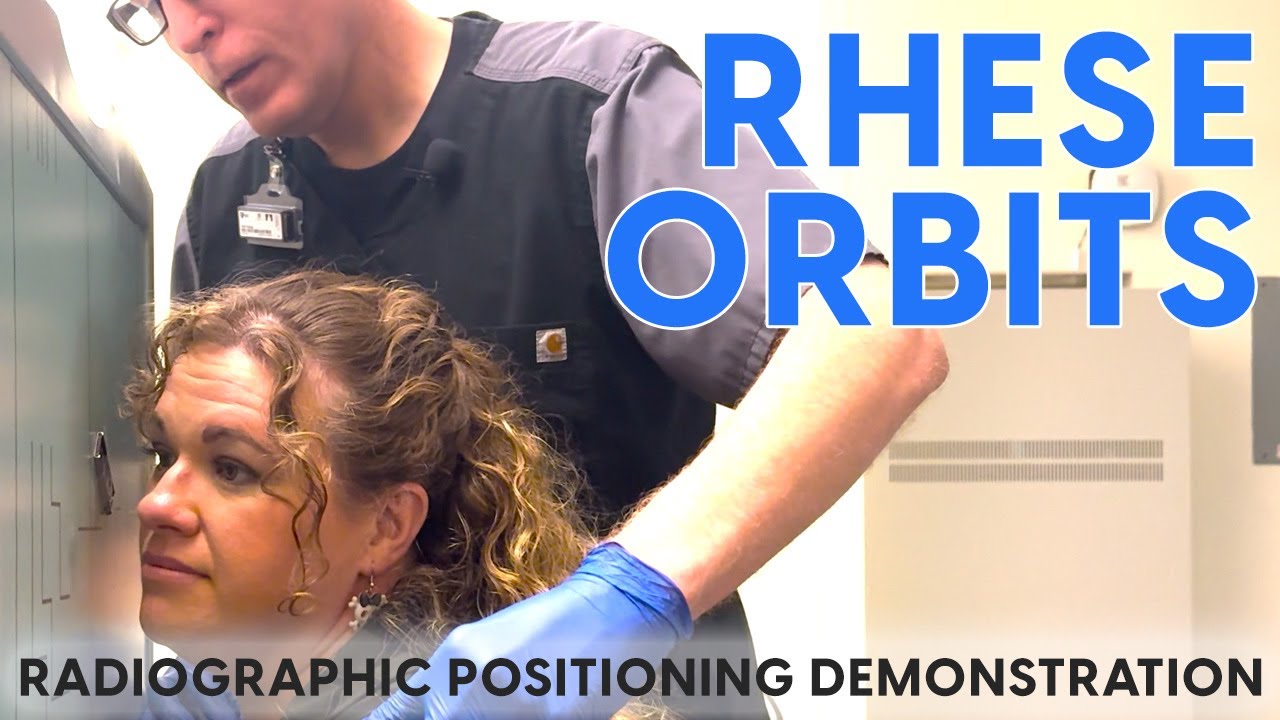 Демонстрация рентгенографического позиционирования орбит Rhese