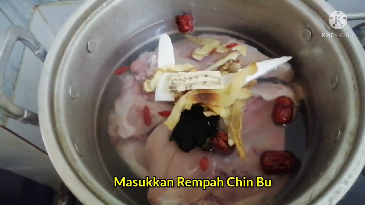 Resipi Sup Herbal Ayam Chin Bu (Chin Bu Soup)